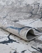 Tapete Turco 6093a Azul Beige